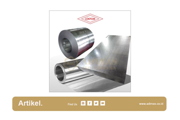 Baja Lapis Seng Lokfom